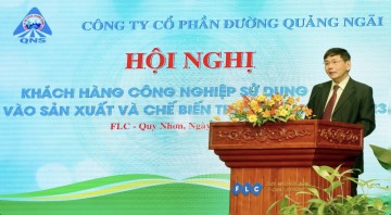 Công ty Cổ phần Đường Quảng Ngãi tổ chức Hội nghị khách hàng công nghiệp sử dụng đường vào sản xuất, chế biến thực phẩm