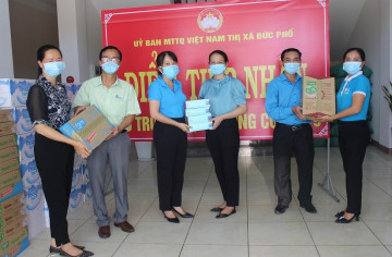 Công ty Cổ phần Đường Quảng Ngãi ủng hộ bà con khu cách ly và lực lượng tuyến đầu phòng chống dịch Covid 19