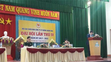 Hội Cựu chiến binh Công ty QNS tổ chức Đại hội lần thứ IV nhiệm kỳ 2017-2022