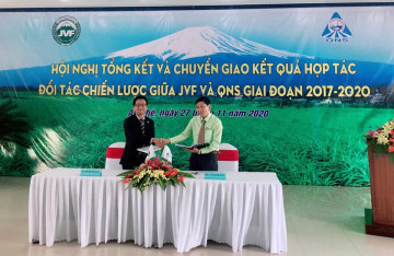 Hội nghị tổng kết và chuyển giao kết quả hợp tác giữa JVF và QNS