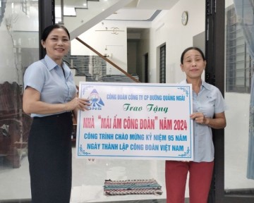 “MÁI ẤM CÔNG ĐOÀN”: ẤM TÌNH ĐỒNG NGHIỆP