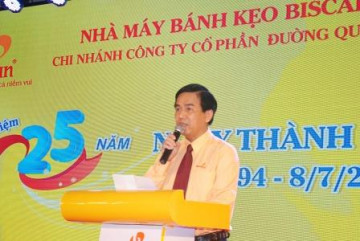 Nhà máy Bánh kẹo Biscafun tổ chức lễ kỷ niệm 25 năm ngày thành lập