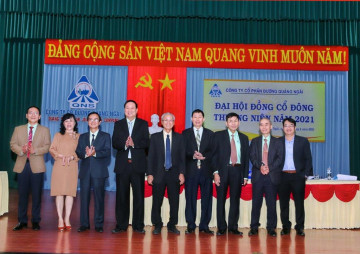 QNS tổ chức Đại hội đồng cổ đông thường niên Công ty CP Đường Quảng Ngãi năm 2021