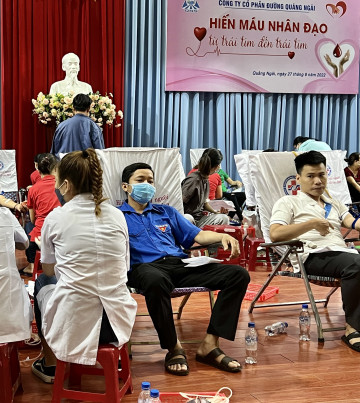QNS với phong trào hiến máu nhân đạo "Hiến giọt máu đào, trao người sự sống” năm 2022