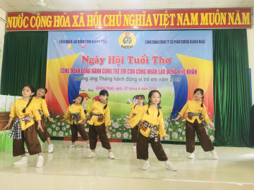 Sôi động “Ngày hội tuổi thơ”, đồng hành cùng con công nhân, lao động hưởng ứng Tháng hành động Vì trẻ em năm 2020