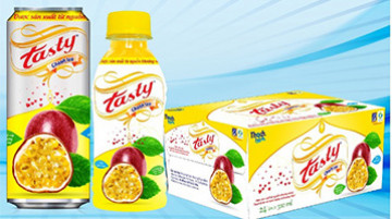 Thạch Bích tung sản phẩm Nước giải khát Tasty chanh leo