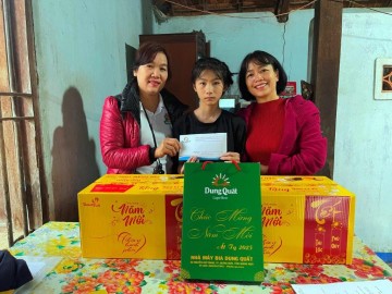 XUÂN YÊU THƯƠNG VÀ CHƯƠNG TRÌNH “MẸ ĐỠ ĐẦU” TẠI CÔNG TY CP ĐƯỜNG QUẢNG NGÃI